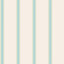 Advantage Bobbin Stripe Aqua Scalloped Wallpaper