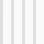 Advantage Bobbin Stripe Grey Scalloped Wallpaper