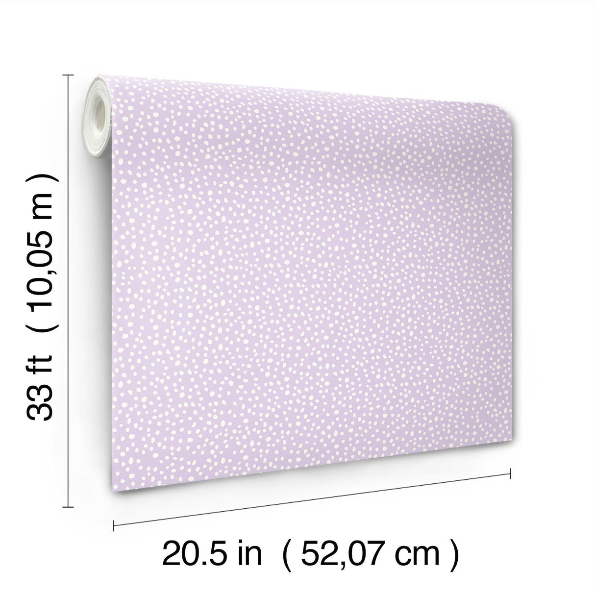 Advantage Dotty Lavender Petite Polka Dot Wallpaper