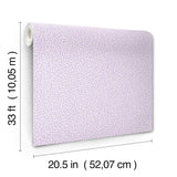 Advantage Dotty Lavender Petite Polka Dot Wallpaper
