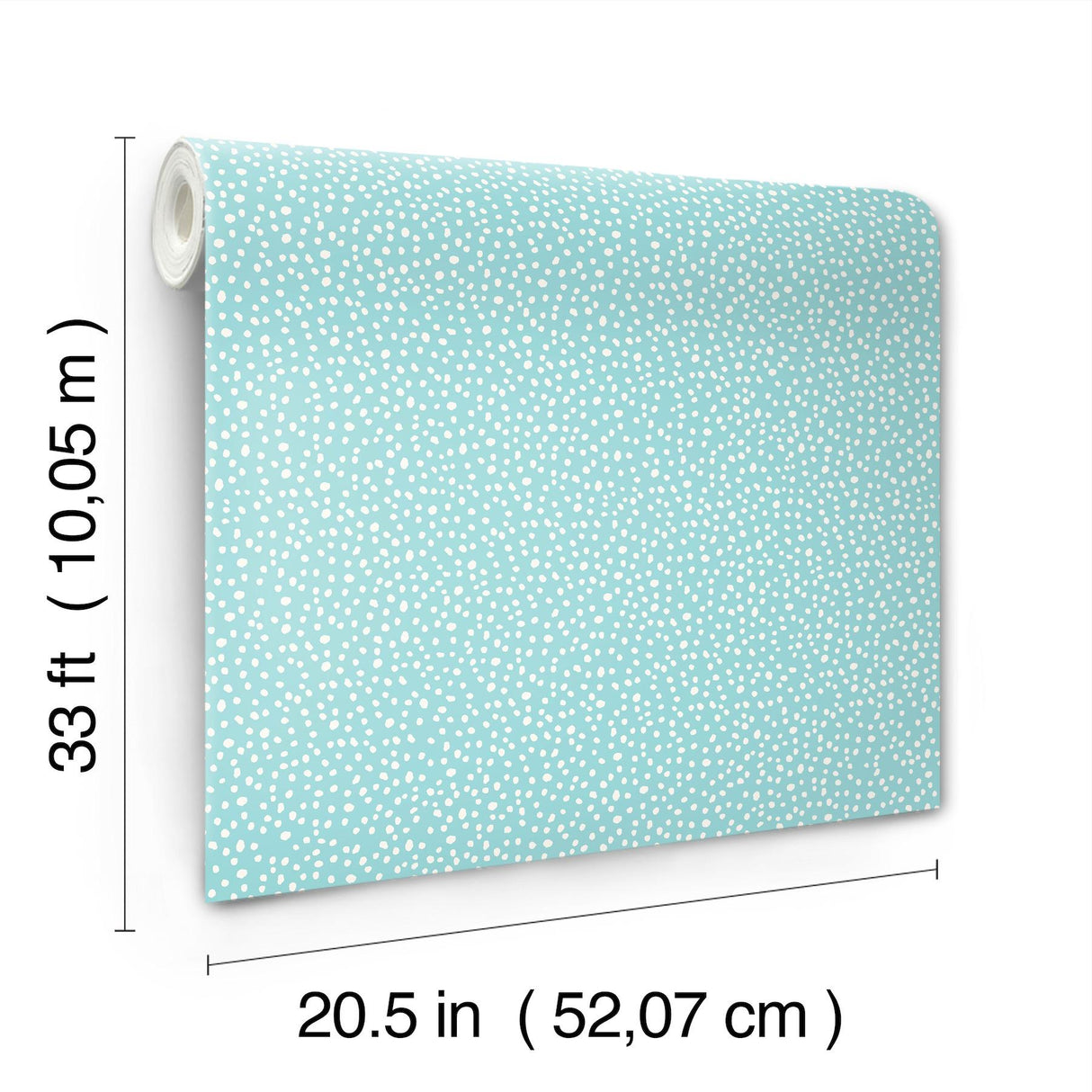 Advantage Dotty Light Blue Petite Polka Dot Wallpaper