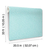 Advantage Dotty Light Blue Petite Polka Dot Wallpaper
