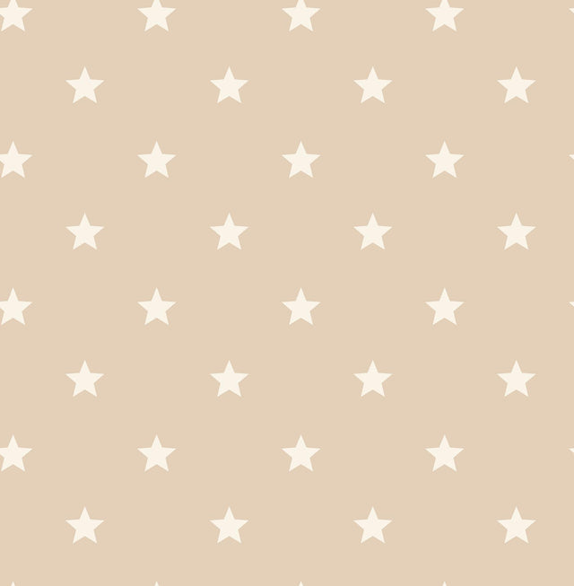 Advantage Starry Motif Light Brown Geometric Wallpaper