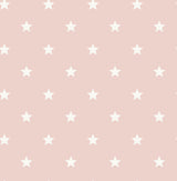 Advantage Starry Motif Pink Geometric Wallpaper