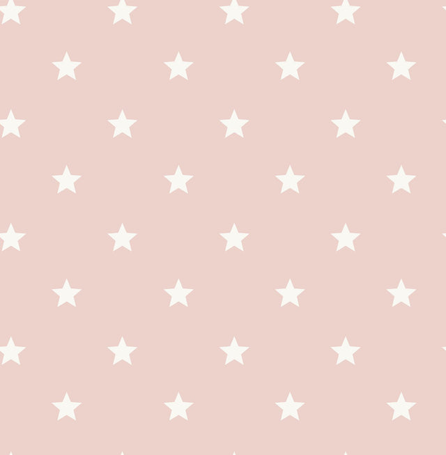 Advantage Starry Motif Pink Geometric Wallpaper