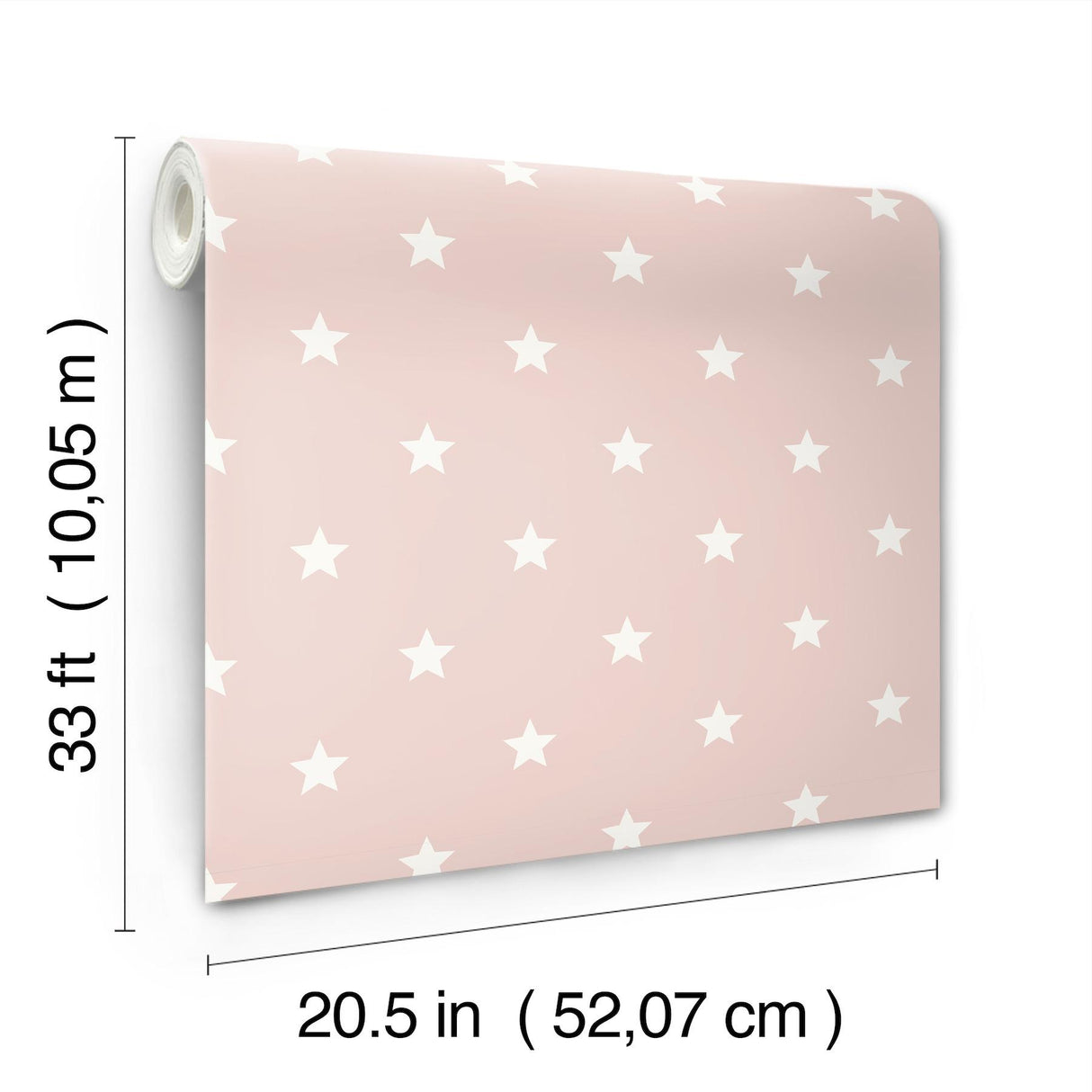 Advantage Starry Motif Pink Geometric Wallpaper