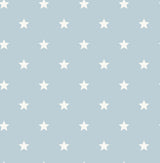 Advantage Starry Motif Light Blue Geometric Wallpaper