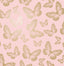 Advantage Metallic Butterflies Pink Whimsical Wallpaper