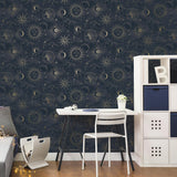 Advantage Mystic Navy Celestial Wallpaper