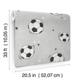 Advantage Footballs Grey Soccer Wallpaper