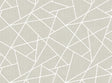 A-Street Prints Modern Lines White on Dove Grey Wall Mural