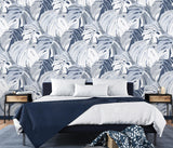 A-Street Prints Castaway Ocean Blue Wall Mural
