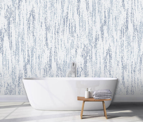 A-Street Prints Rainfall Ocean Blue Wall Mural