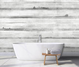 A-Street Prints Jet Set Dove Grey Wall Mural