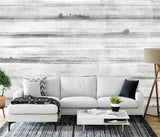 A-Street Prints Jet Set Dove Grey Wall Mural