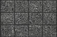 A-Street Prints BKYLN Bank Multi-Panels Black Wall Mural