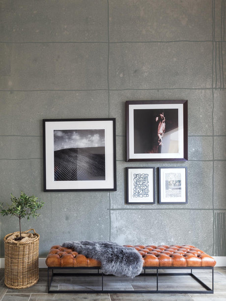 A-Street Prints Panes Grey Wall Mural