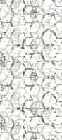 A-Street Prints Hex-A-Gone Dove Grey Wall Mural