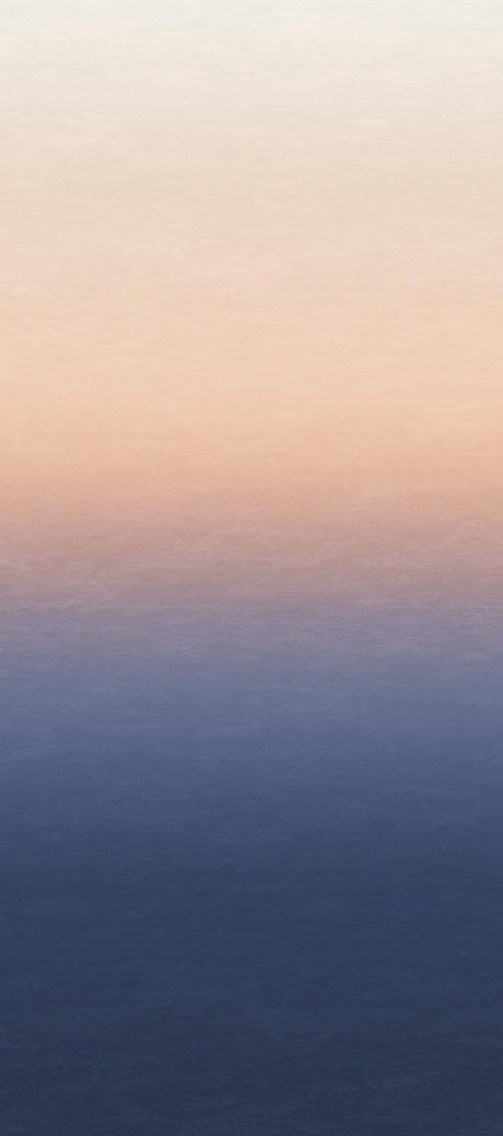 A-Street Prints Sunrise Orange & Blue Ombre Wall Mural