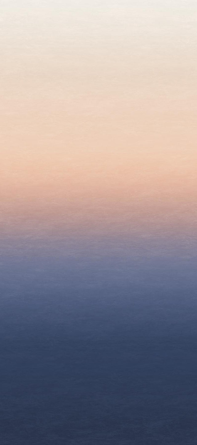A-Street Prints Sunrise Orange & Blue Ombre Wall Mural