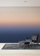 A-Street Prints Sunrise Orange & Blue Ombre Wall Mural