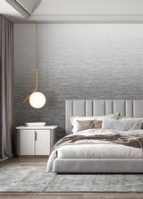 A-Street Prints Mist Light Grey Ombre Wall Mural