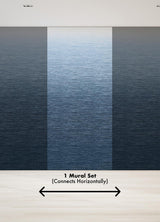 A-Street Prints Into the Deep Dark Blue Ombre Wall Mural