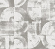 A-Street Prints Brushstrokes Dove Grey Wall Mural