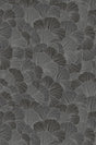 A-Street Prints Petals Charcoal Grey Wall Mural