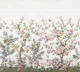 A-Street Prints Spring Chinoiserie Soft White Wall Mural