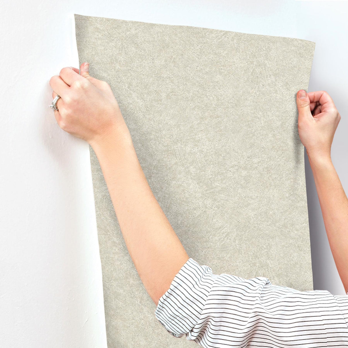 York Wallcoverings Impression Grey Wallpaper