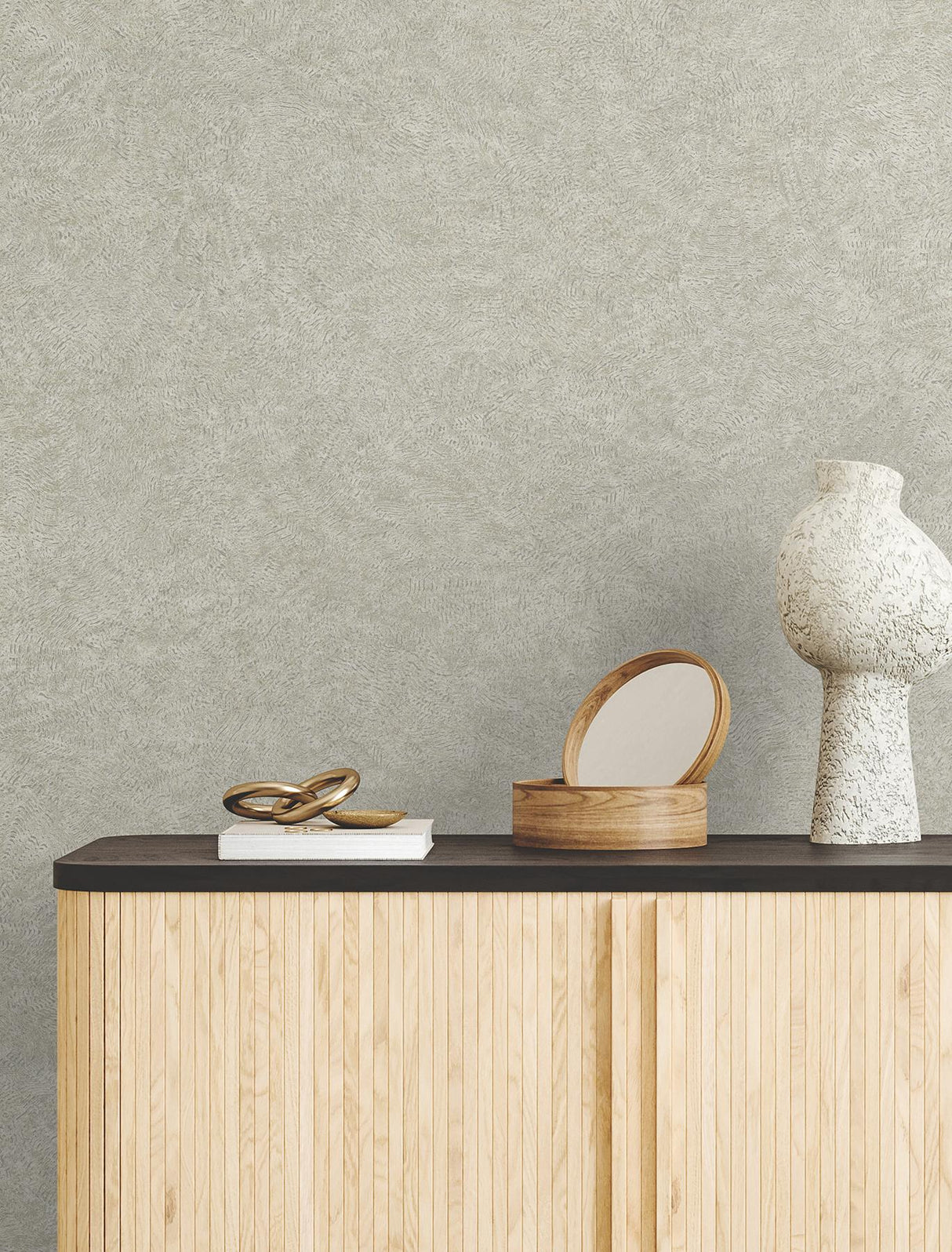 York Wallcoverings Impression Grey Wallpaper