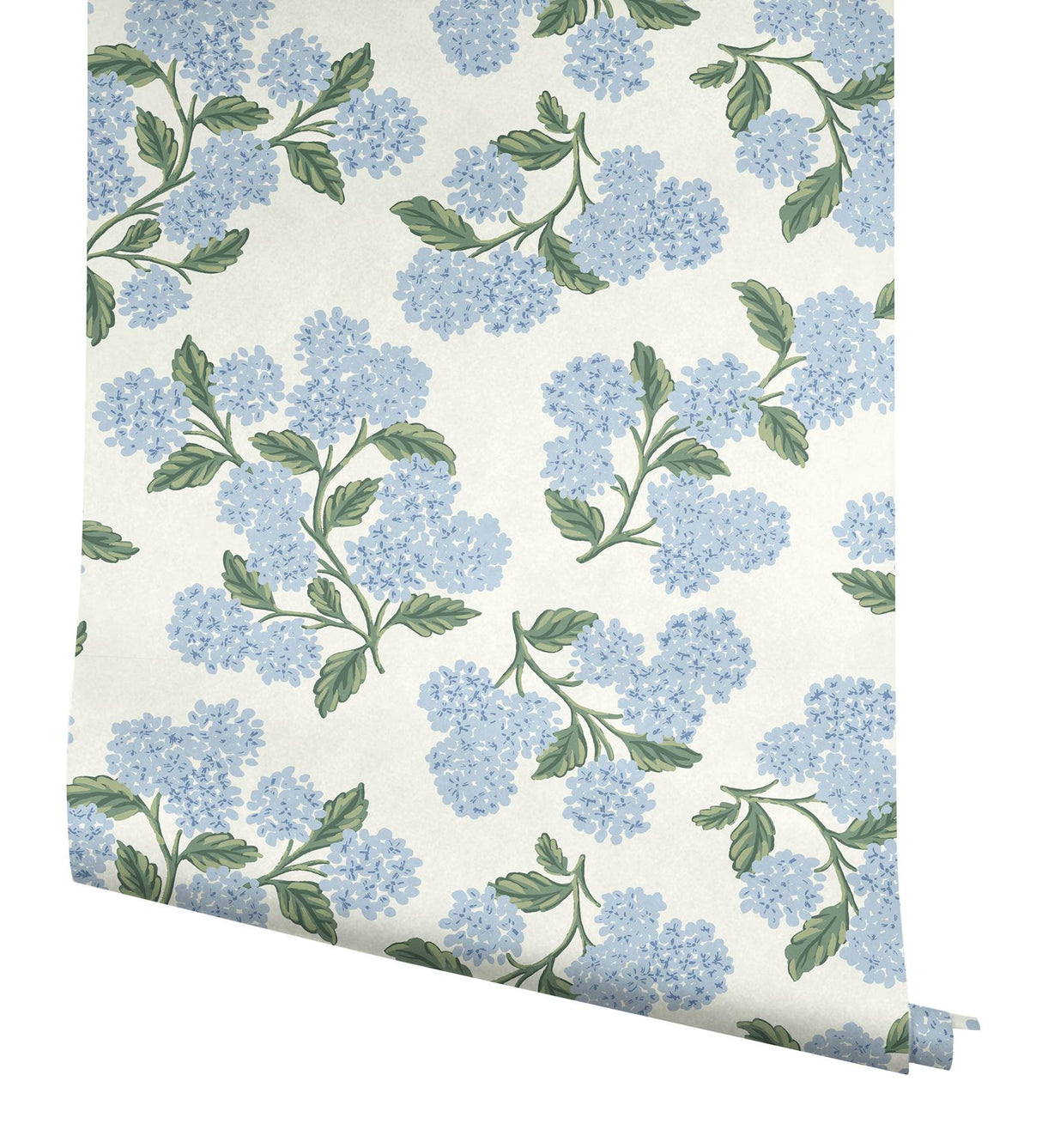 Rifle Paper Co. Hydrangea Blue & White Peel & Stick Wallpaper