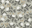 Rifle Paper Co. Peonies Grey Floral Premium Peel + Stick Wallpaper