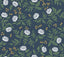 Rifle Paper Co. Peonies Navy Floral Premium Peel + Stick Wallpaper