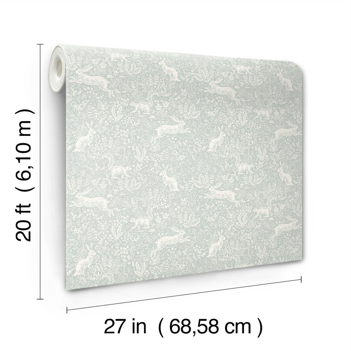 Rifle Paper Co. Fable Mineral Peel & Stick Wallpaper