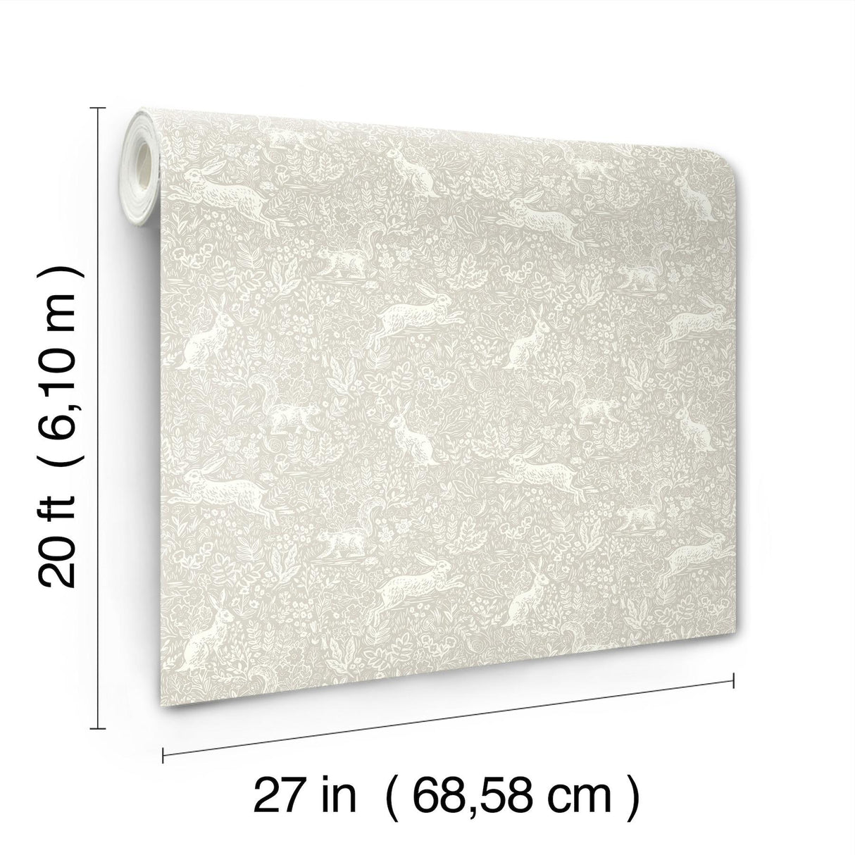 Rifle Paper Co. Fable Linen Peel & Stick Wallpaper