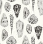 York Graphite Coquina Scalamandre Self Adhesive Wallpaper
