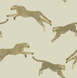 York Dune Leaping Cheetah Peel & Stick Wallpaper