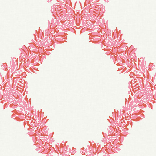 York Valentino Wreath Peel & Stick Wallpaper