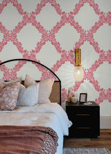 York Valentino Wreath Peel & Stick Wallpaper
