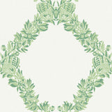 York Jade Wreath Peel & Stick Wallpaper
