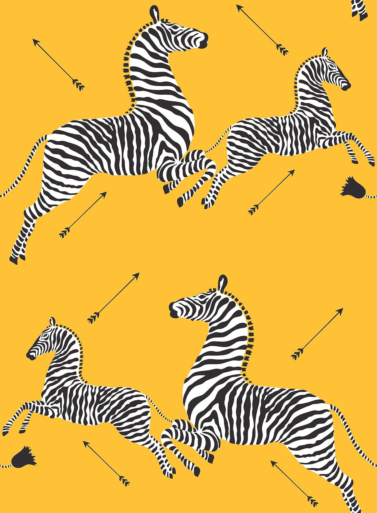 York Sunbeam Zebra Safari Peel & Stick Wallpaper