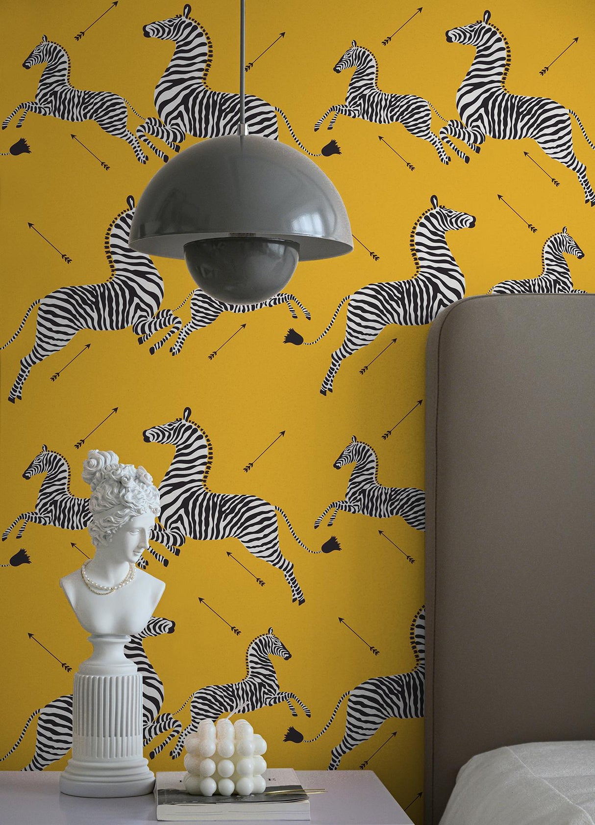 York Sunbeam Zebra Safari Peel & Stick Wallpaper