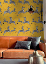 York Sunbeam Zebra Safari Peel & Stick Wallpaper