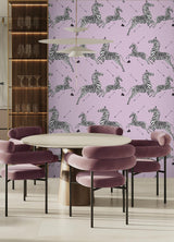 York Lilac Zebra Safari Peel & Stick Wallpaper