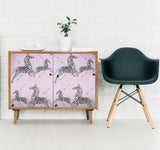 York Lilac Zebra Safari Peel & Stick Wallpaper