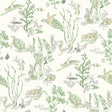 York Jade & Sandstone Garparilla Peel & Stick Wallpaper