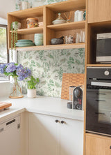 York Jade & Sandstone Garparilla Peel & Stick Wallpaper