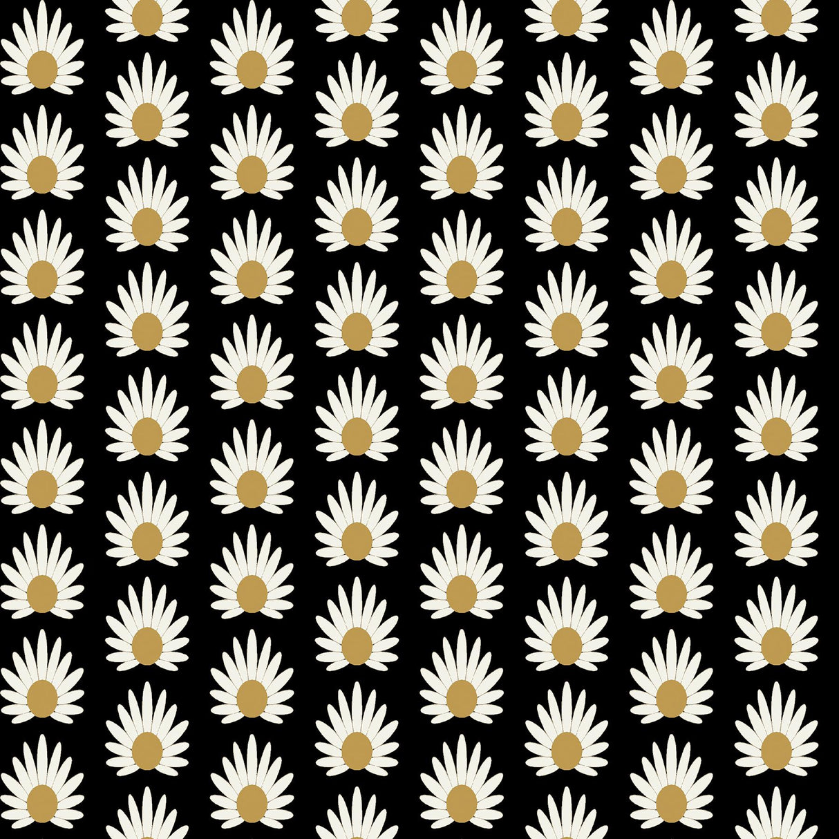 York Black Fleur Peel & Stick Wallpaper